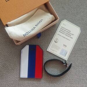 Louis Vuitton X FiFa World Cup Luggage Tag - France